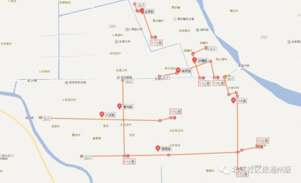 計(jì)劃投資大修的道路主要集中在潞城鎮(zhèn)南部地區(qū)